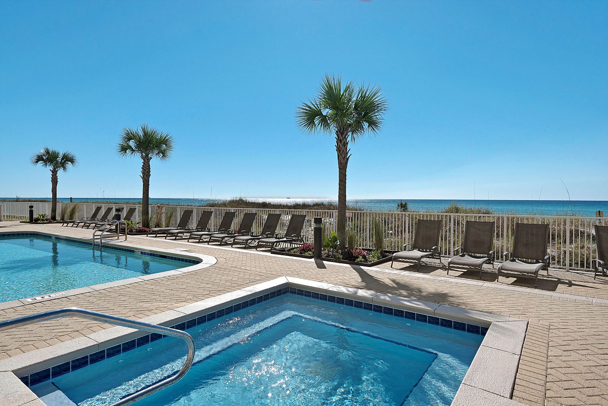 Shared amenity at Ocean Villa, Panama City Beach -- the owners captioned this photo "Therapy and relaxation!"