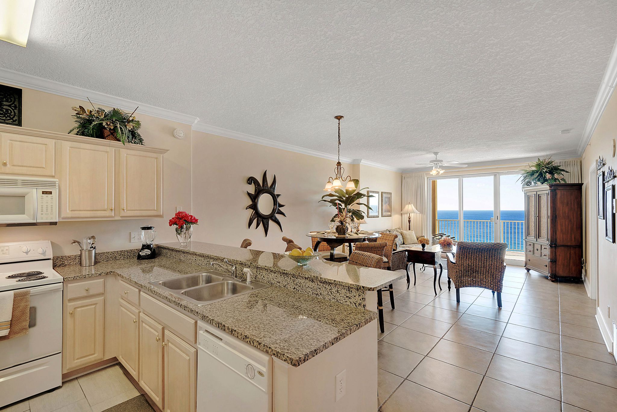 Ocean Villa Condo 1602 interior