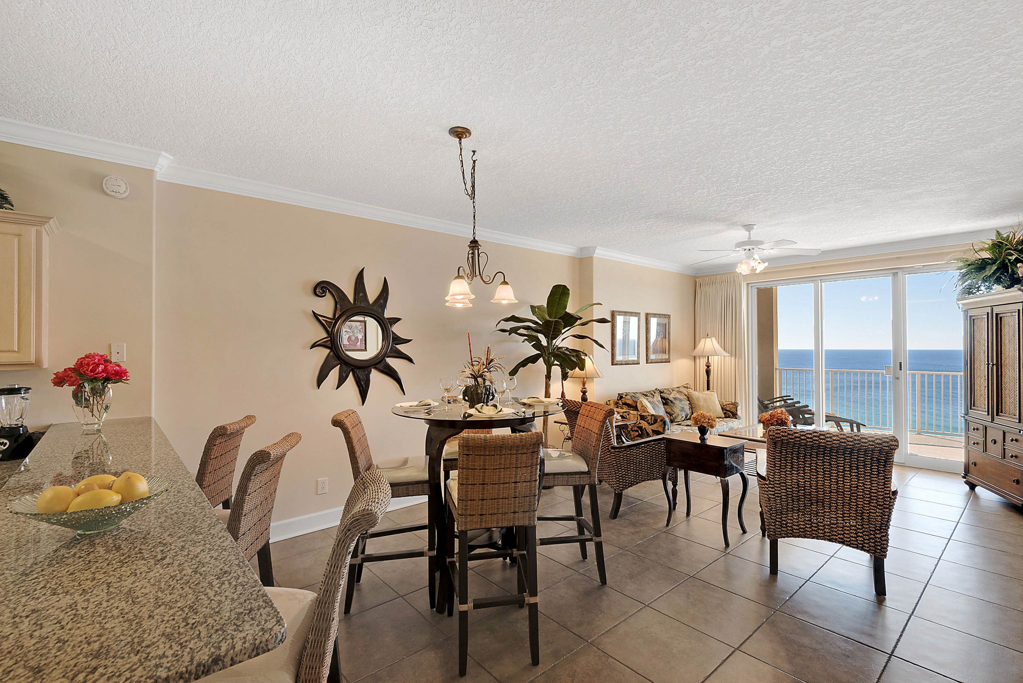 Ocean Villa Condo 1602 interior