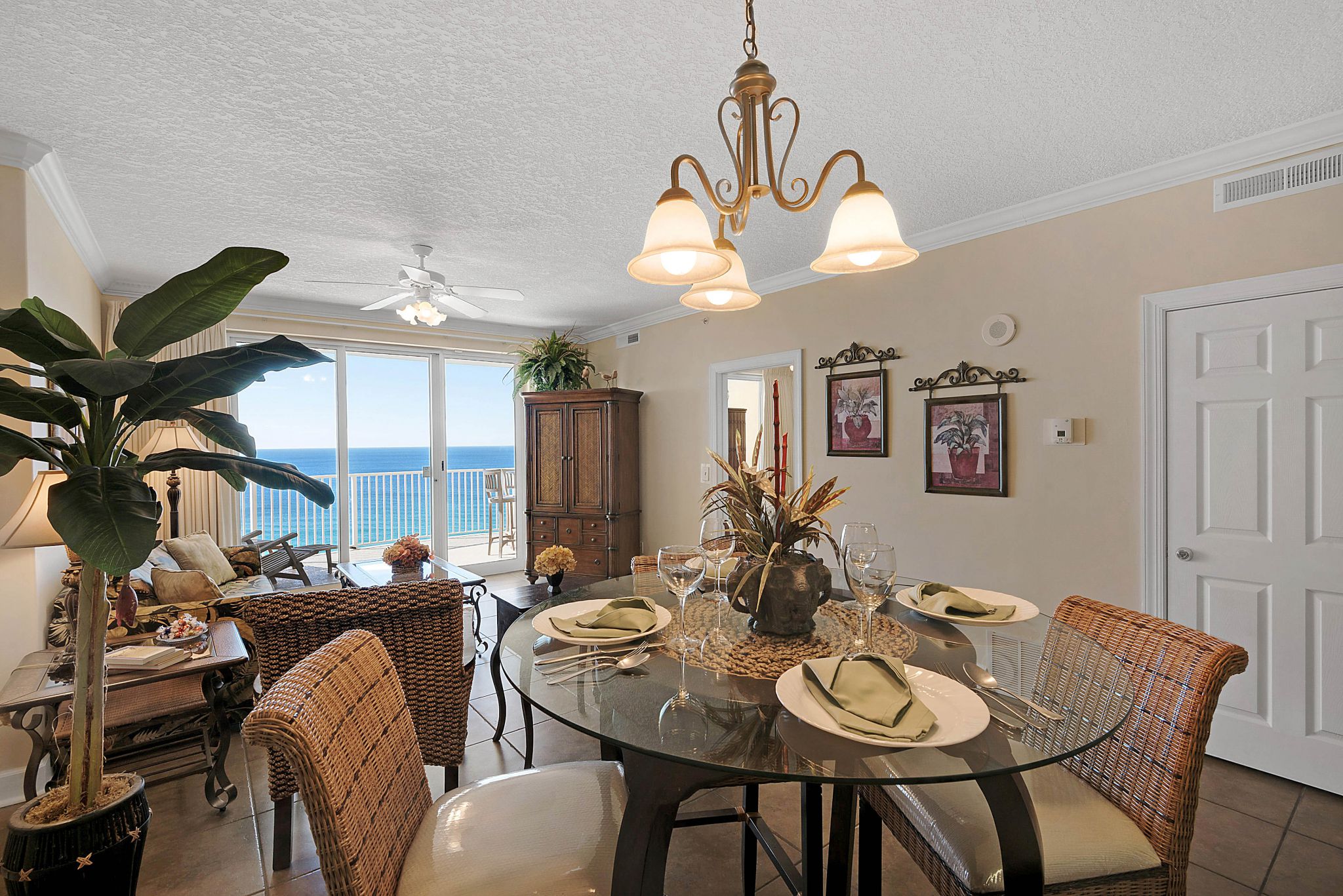 Ocean Villa Condo 1602 interior