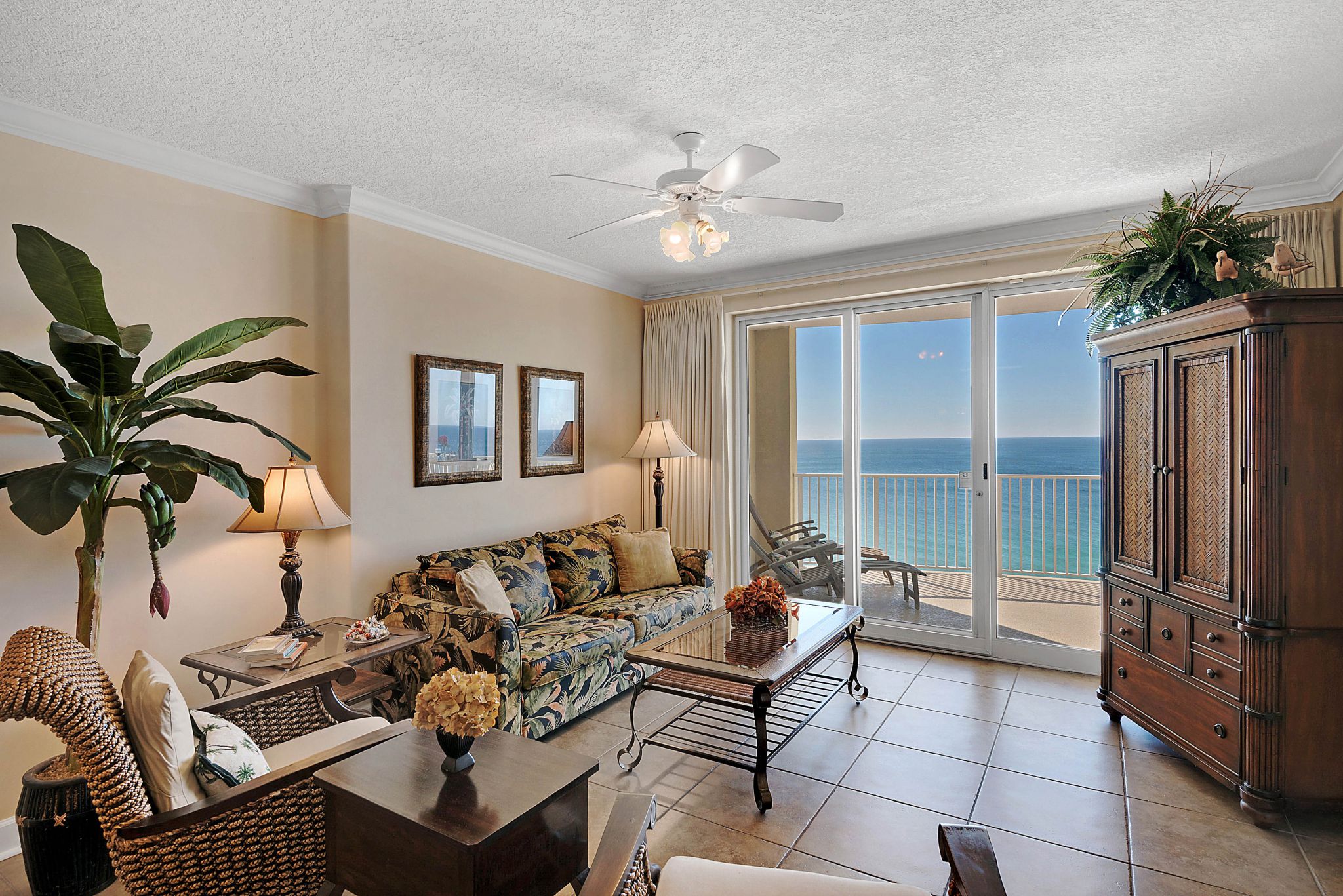 Living room seating area